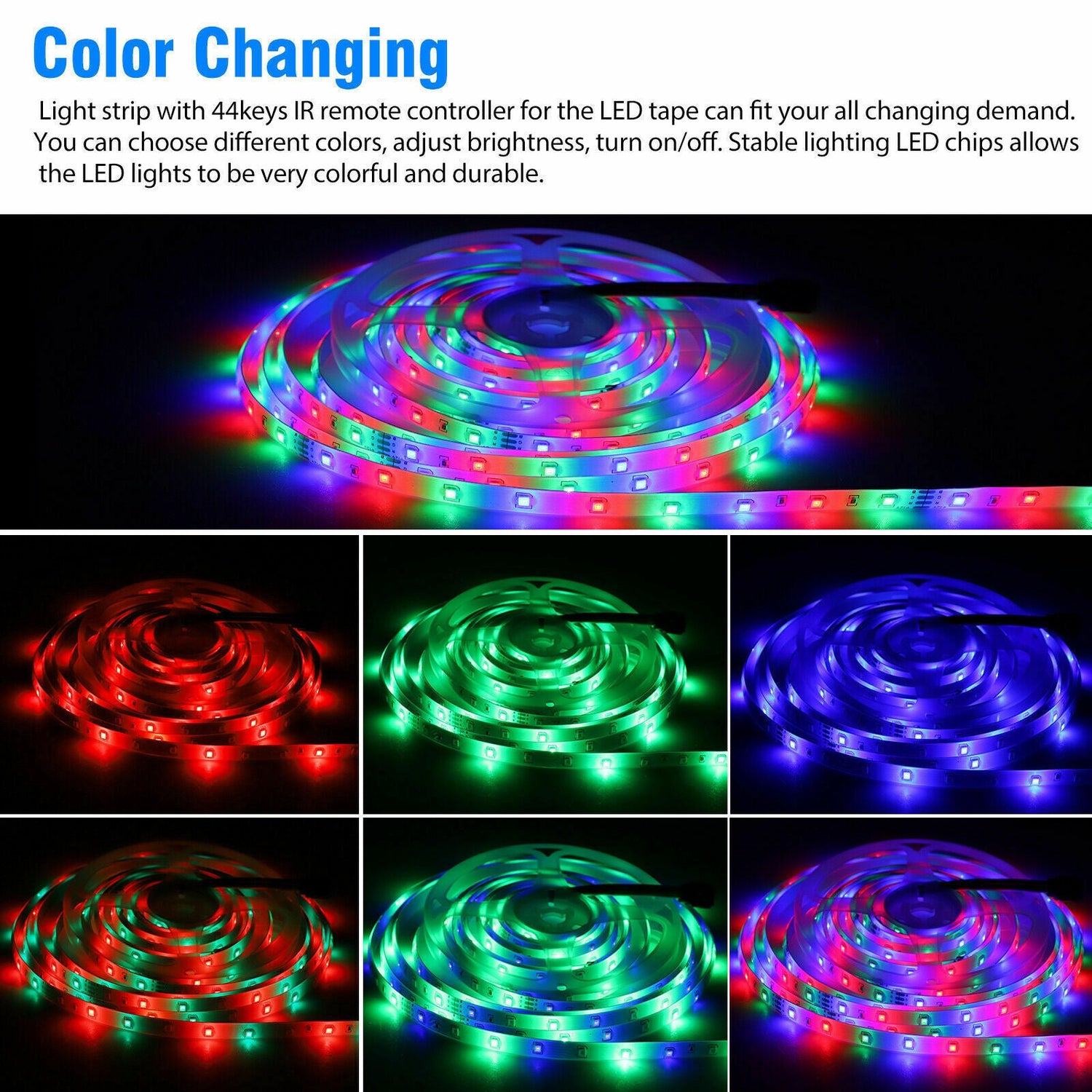 GlowSync™ LED Strip Lights 🌈✨