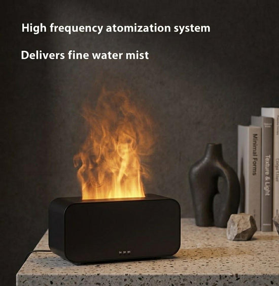 FlameMist™ – Relaxing Fire Glow & Pure Air 🔥💨